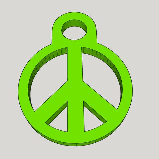peace token 3D model