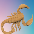 3.png scorpion 1,3D MODEL STL FILE FOR CNC ROUTER LASER & 3D PRINTER