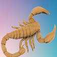 3.png scorpion 1,MODÈLE 3D STL FILE POUR ROUTER CNC LASER & IMPRIMANTE 3D