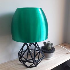 H.jpg STL file Romantic bedroom lamp・3D printer model to download