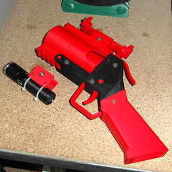 0_4.png Free STL file 21 mm Picatinny Torch Mount・3D printer model to download, oasisk