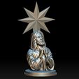 A3.jpg Statue of Jesus praying 2 3D print model