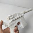 IMG_20230807_211958.jpg Metal Gear Solid Snake Eater Shanxi type 17 pistol 45 gun The Broomhandle 3d model