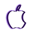 apple.stl Cortadores de biscoitos geeks!