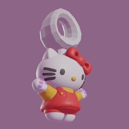 4.png Hello Kitty Schlüsselanhänger