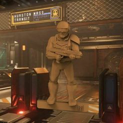 corpsectest.JPG Бесплатный STL файл Star Wars Corporate Sector Espo Trooper - 28mm Legions Miniature・Шаблон для 3D-печати для загрузки