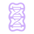 dna v2.stl DNA icon cookie cutter