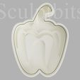 CC_cookie-75_1.jpg Cookie cutter beII peppers vegetables collection cutter+stamp