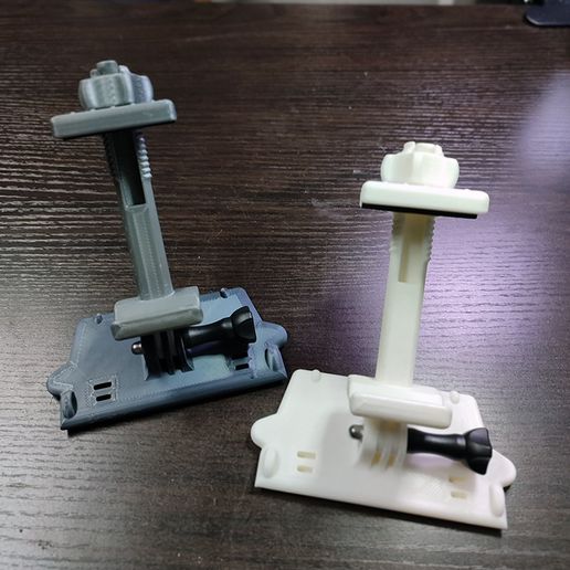 DJI Mini / Mini 2 RC Adjustable Phone Mount 3D model