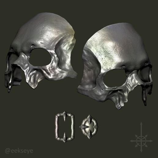ZBrush-DocumADSent.jpg Papa Emeritus V mask, Ghost BC Papa Perpetua v2