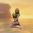 wip23.jpg princess zelda - swimsuit - hyrule warriors 3d print figurine 3D print model