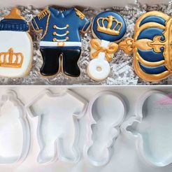 CookiesCuttersBox01crs.jpg Royal Prince Baby Shower Cookie Cutter Set