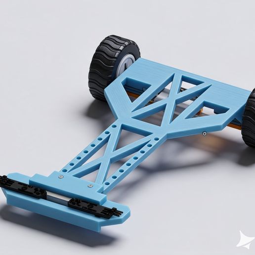 Carrinho Seguidor de Linha — Chassi 3D com Suporte para N20 e Sensor IR