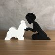 WhatsApp-Image-2022-12-26-at-17.47.40-1.jpeg Girl and her lhasa apso (afro hair) for 3D printer or laser cut