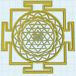 shri-yantra.png Archivo STL Diagrama místico del Shri Yantra・Plan de impresión en 3D para descargar