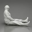 3DG10009.jpg 3D file A soldier who fell after a strong battle and is waiting for help・3D print design to download