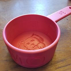 cup_pic.jpg Dog Food Measuring Cup (3/4 cup)