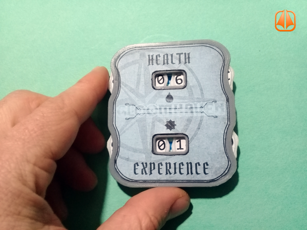 stl file mini dial counter for boardgames 3d print object to download cults