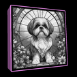 Naamloos.png Caixa de luz Shih Tzu lithophane