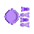 Tarantula_base.stl Aegis Turret Base and Foldable Tarantula base - WH40k