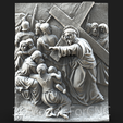 9.png 3D Model STL File for CNC Router Laser & 3D Printer Stations of the Cross Pack