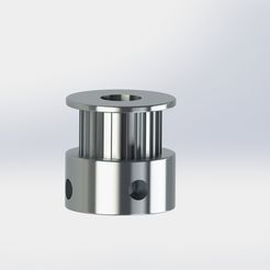 drive-pulley-render.jpg 3d printer belt drive pulley 6mm shaft
