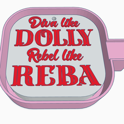 Diva-like-Dolly.png Diva like Dolly Rebel like Reba Air Freshener Mold