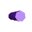 twisted-polygon-vase_20180716-55-1ewydfo.stl Twisted Polygon Vase (7 sides, 300mm tall)