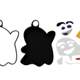 112321411.png Ghost Keychain