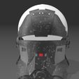 ALEXA-ECHO-DOT-5-BAD-BATCH-ECHO-HELMET.jpg Suporte Alexa Echo Dot 4a e 5a Geração Bad Batch Echo Helmet