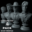 11.png Майкл Джексон Late Years Edition Premium 3D Бюст STL