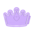princess-tiara-corona-princesa-corazon.stl 👑💖 Princess Tiara Cookie Cutter – Heart of Magic – Cortante Tiara de Princesa – Corazón Encantado