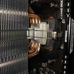 Free 3D file AM4 vertical mount for Cooler Master Hyper T4 Hyper