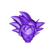 Head.stl Bardock Dragonball Super