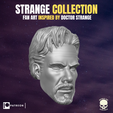 5.png Strange Collection, Fan Art Heads inspired by the Dr. Strange