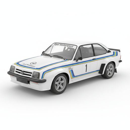 Opel Ascona 400 lineage SUV, automobile, diorama, vintage car, JDM, car model, classic car, car, truck, supercar, drift car, vehicle, pickup, sports car, hypercar, garage, race car, car STL, muscle car, car 3D