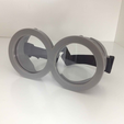 Capture d’écran 2017-02-28 à 09.48.41.png Free STL file Minions Goggle 2 Eyes・3D print design to download