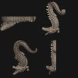 5.jpg Archivo STL Cocodrilo 3d・Idea de impresión 3D para descargar