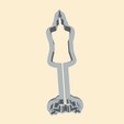model.png dress, fashion, outfit, girls, wedding cookie cutter, form