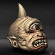 default.5229.jpg Cyclops Monster Mask - Horror Scary Mask - Halloween Cosplay 3D print model