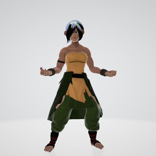 Toph the Greatest Earth Bender - ATLA movie version
