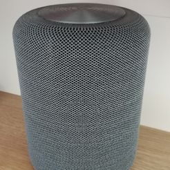 IMG_20180801_160802.jpg STL file Portable speaker enclosure type "HomePod".・3D printing template to download