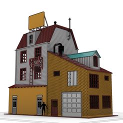 5.jpg STL file HO scale plumbing supply house 1 87 scale 3D print model・3D printer model to download