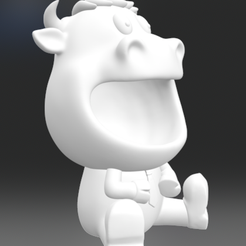 Captura-de-Tela-2021-02-06-às-23.01.10.png Archivo STL VACA CON DECORACIÓN DE BOCA GRANDE・Objeto de impresión 3D para descargar