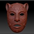 Screenshot-2026-07-16-144336.jpg African Benin Leopard Mask - Tribal Art 3D Model (STL, OBJ, Colored 3MF)