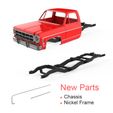 00.jpg Chevrolet K30 1979 3D Printing Model - New Parts " Chassis, Nickel Frame "