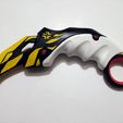 1.jpg Valorant champion 2021 karambit knife 3D print model
