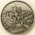 dover-castle.png dover castle tribute coin token (double sided)