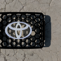 Toyota-Top-View.png Toyota Snorkel Cover 3D Files - Multi Color Compatible
