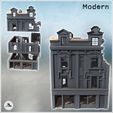 2.jpg Ruined baroque-style building with a ground-floor shop (13) - Modern WW2 WW1 World War Diaroma Wargaming RPG Mini Hobby